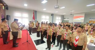 Pengurus Saka Bakti Husada Kwarran Cilongok Dilantik